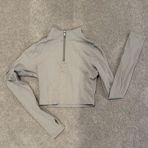 Vitality Refine Cloud Quarter Zip - Grey